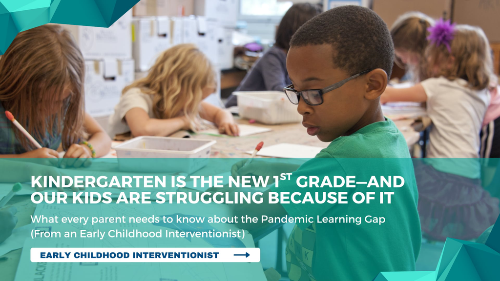 Kindergarten Is the New 1st Grade: Why Your PreK Child Might Already Be Behind